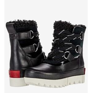Sorel Joan of Arctic Winter Boots - Black - Size 11 - WATERPROOF INSULATED